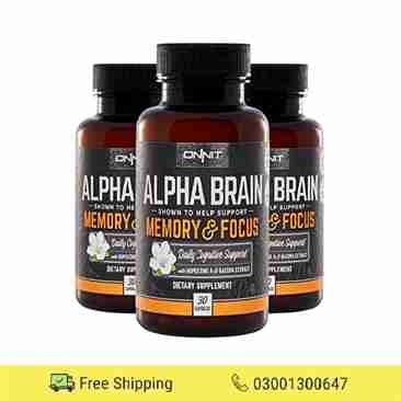Alpha Brain Memory And Focus In Pakistan 0300-1300647 - Online Shopping in Pakistan,Lahore,Karachi,Islamabad,Bahawalpur,Peshawar,Multan,Rawalpindi - LikeShopping.Pk
