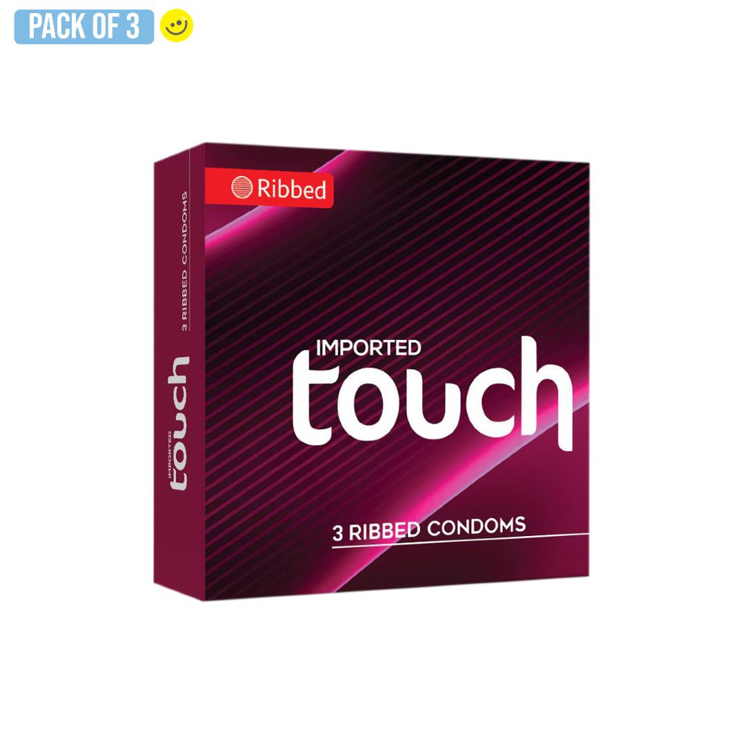 Touch Ribbed Condoms - Pack Of 3 0300-1300647 - Online Shopping in Pakistan,Lahore,Karachi,Islamabad,Bahawalpur,Peshawar,Multan,Rawalpindi - LikeShopping.Pk