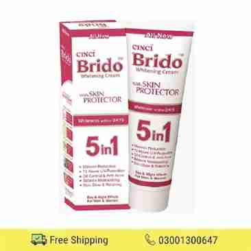 Brido 5 In 1 Cream In Pakistan 0300-1300647 - Online Shopping in Pakistan,Lahore,Karachi,Islamabad,Bahawalpur,Peshawar,Multan,Rawalpindi - LikeShopping.Pk